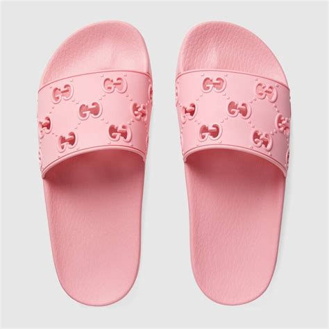 gucci white slide|Gucci slides women pink.